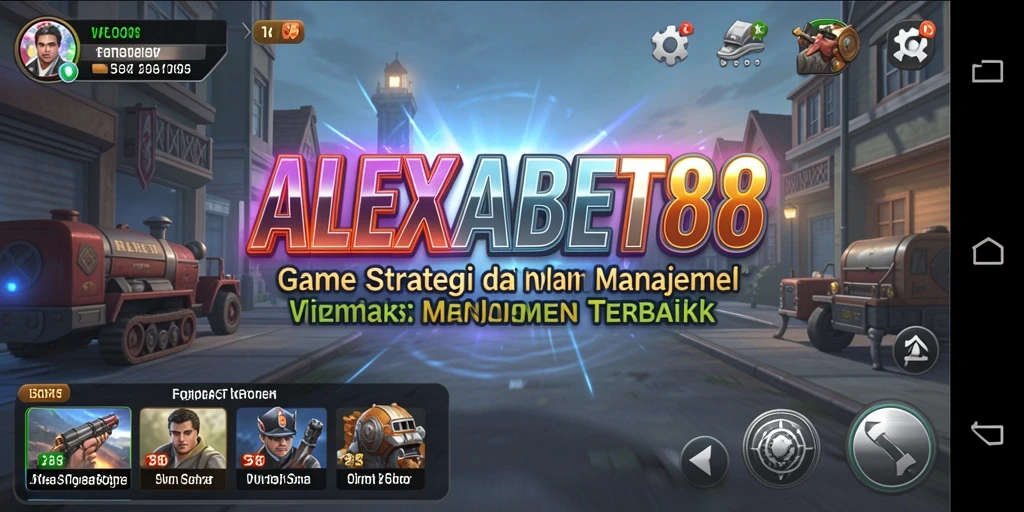Tampilan gameplay ALEXABET88 yang menegangkan dan strategis.