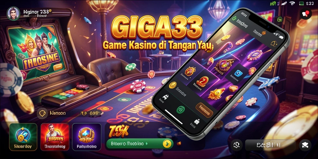 Tampilan gameplay menarik dari GIGA33 dengan grafis menawan.