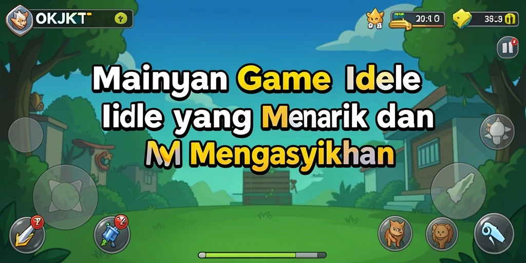 Tampilkan gameplay OKJKT dengan unit-unit unik dan grafis yang menarik.