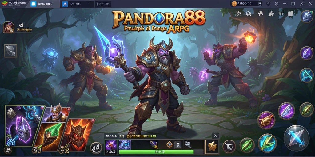 Gameplay seru PANDORA88 dengan pertarungan yang mendebarkan.