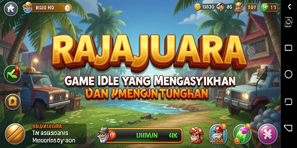 Tampilan menarik dari gameplay RAJAJUARA yang mengasyikkan.