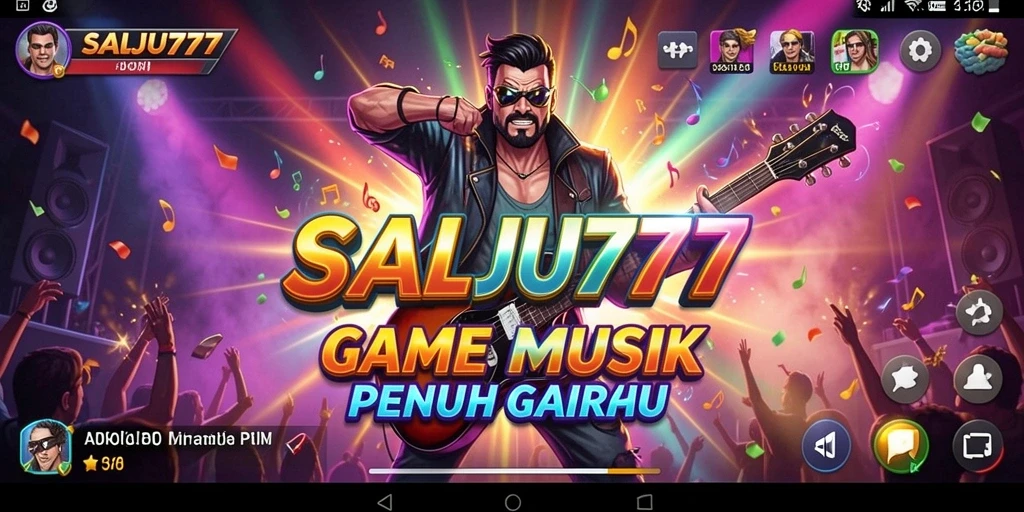 Tampilan gameplay SALJU777 yang menarik dan penuh warna.
