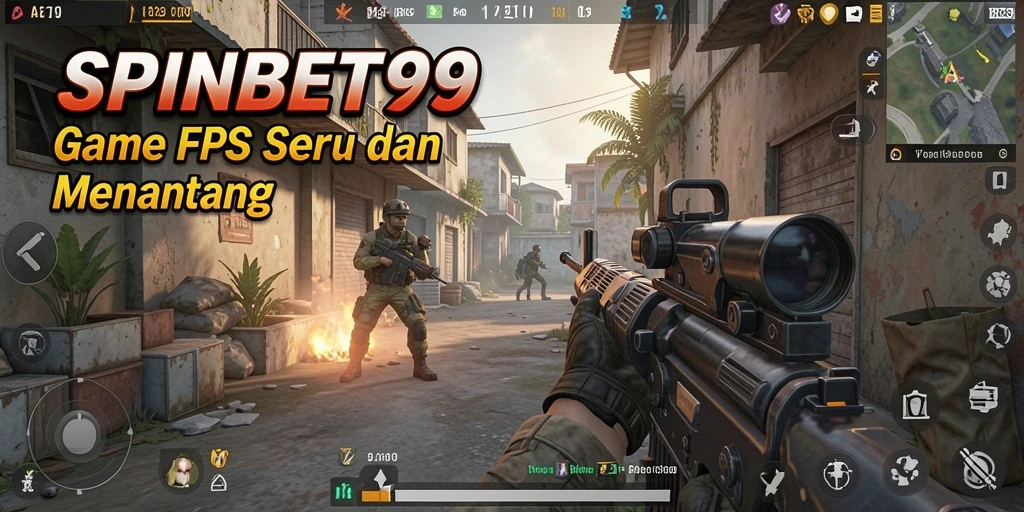 Menampilkan aksi seru dalam gameplay SPINBET99 yang mendebarkan.