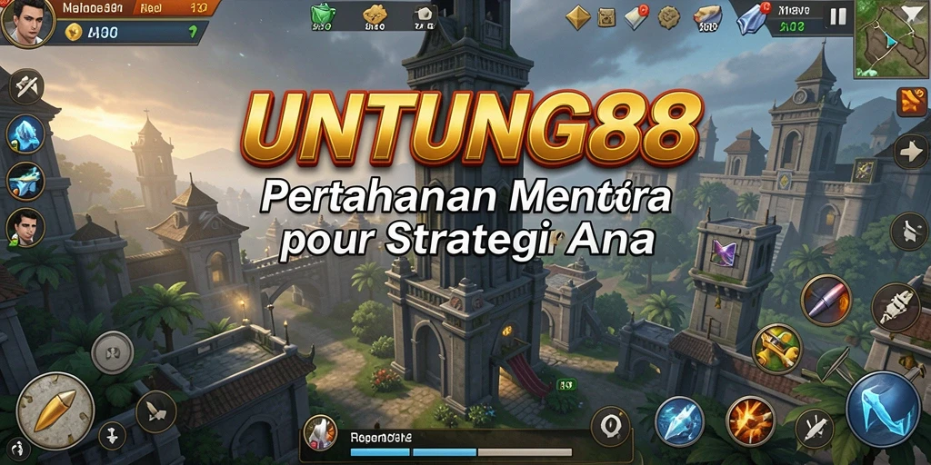 Tampilan gameplay UNTUNG88 yang seru dalam aksi Tower Defense.