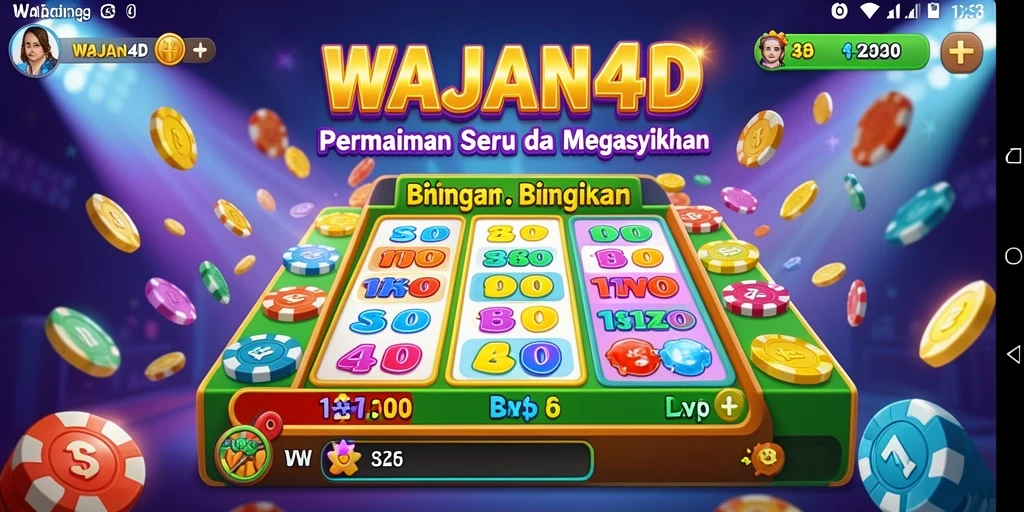 Tampilan screenshot WAJAN4D yang menampilkan gameplay Bingo yang seru.