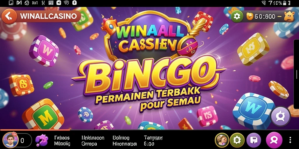 Gameplay seru Bingo di WINALLCASINO.